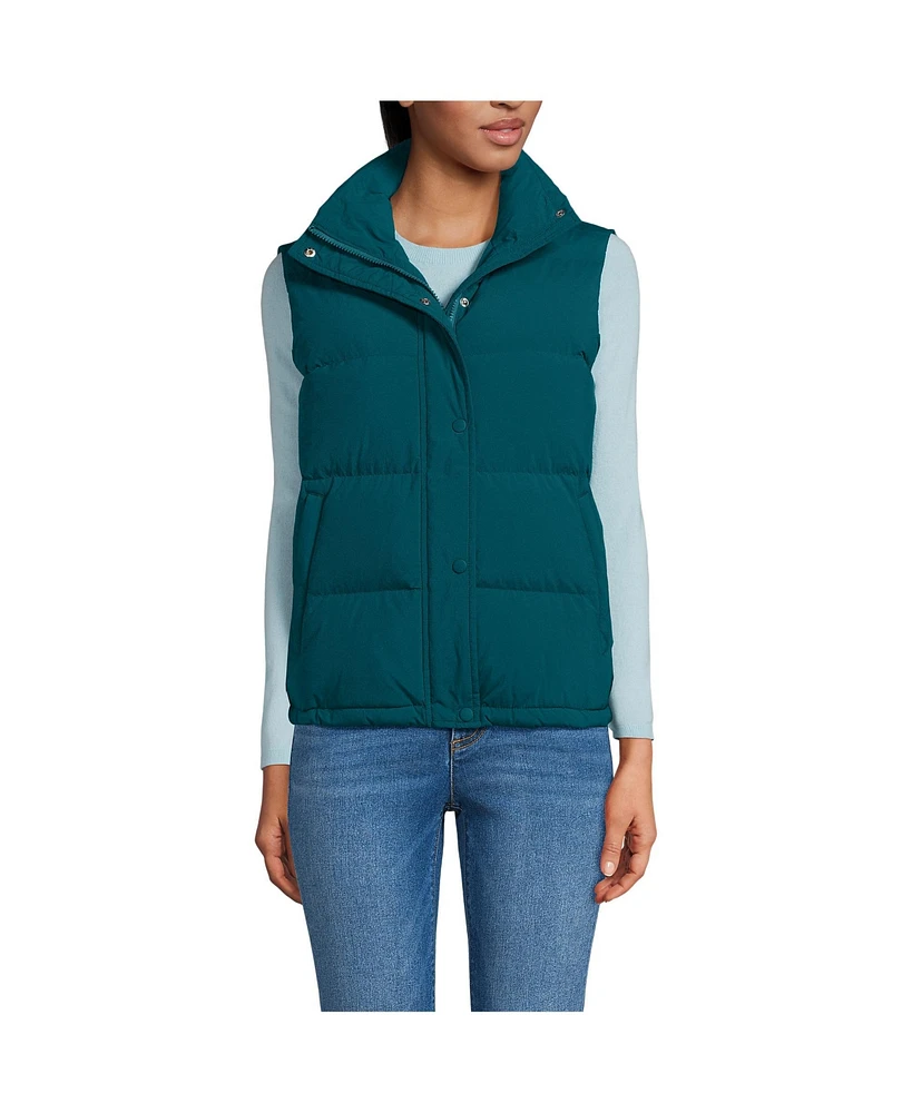 Lands' End Women's Max 600 Down Puffer Vest