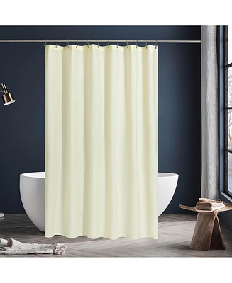 Awesome Home Waterproof Soft Fabric Shower Curtain or Liner, 72"X84"
