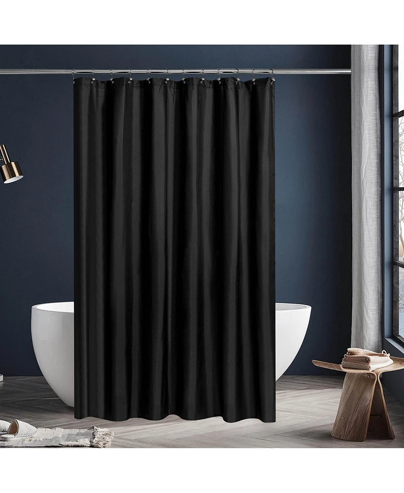 Awesome Home Waterproof Soft Fabric Shower Curtain or Liner, 72"X84"