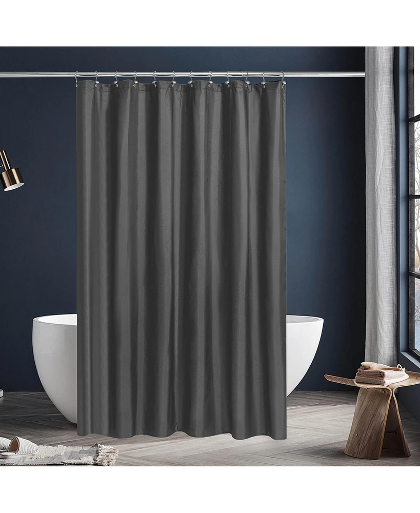 Awesome Home Waterproof Soft Fabric Shower Curtain or Liner, 72"X84"