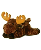 Aurora Medium Moose Flopsie Adorable Plush Toy Brown 12"