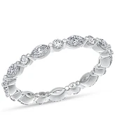 Diamond Eternity Ring (1 ct. t.w.) Platinum, 14k White Gold, or Rose Gold