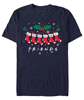 Fifth Sun Men's Holiday Friends Short Sleeve T-Shirt