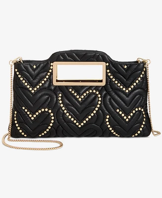 I.n.c. International Concepts Juditth Studded Heart Quilted Bag, Exclusively at Macy's