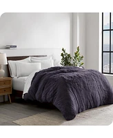 Bare Home Shaggy Faux Fur Duvet Cover