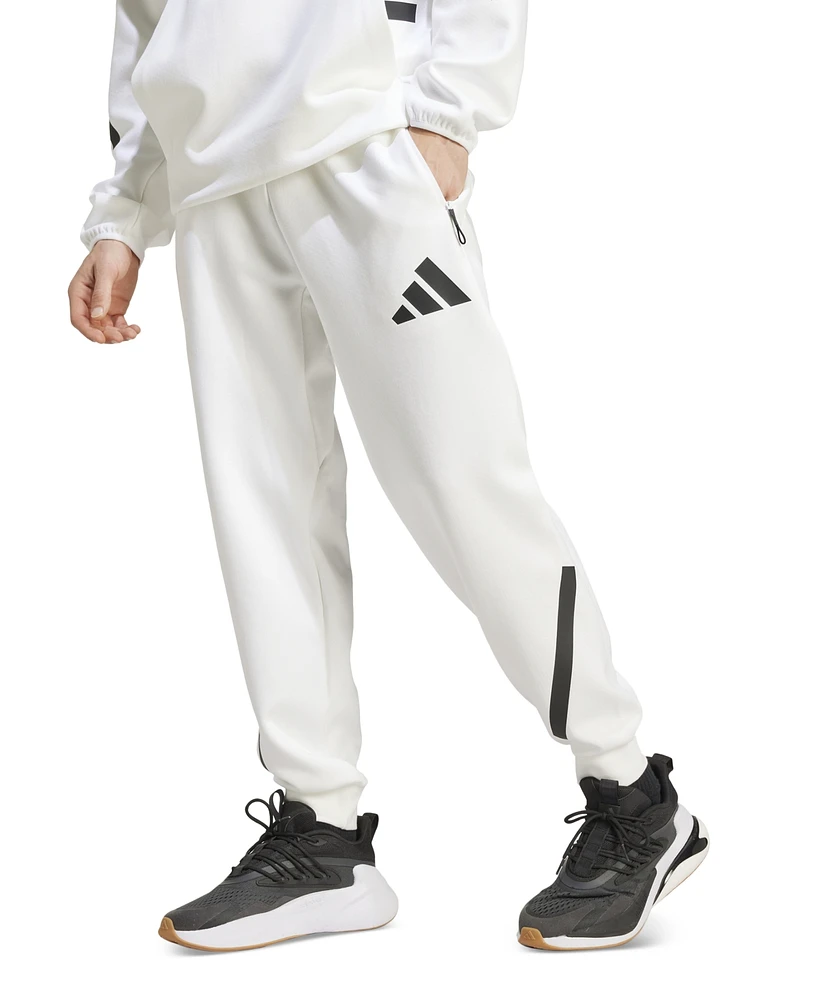 adidas Men's Z.n.e. Elastic Drawstring Logo Track Pants