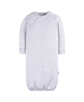 Gerber Baby Boys Gowns with Mitten Cuffs, 4-Pack