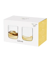 Anton Studio Designs Wave Double Old Fashioned Tumblers