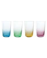 Anton Studio Designs Swirl Highball Tumblers, Set of 4