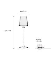 Anton Studio Designs Empire Clear Cordial Glasses, Set of 4