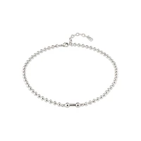 UNOde50 Sterling Silver Cylindrical Charm Necklace