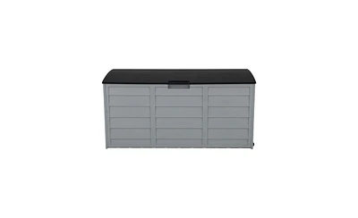 Slickblue 75 Gallon Outdoor Garden Plastic Storage Deck Box – Elegant & Practical Solution