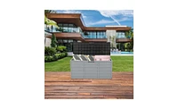 Slickblue 75 Gallon Outdoor Garden Plastic Storage Deck Box – Elegant & Practical Solution