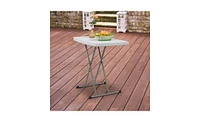 Slickblue Liftable Garden Plastic Table – Versatile and Lightweight Outdoor Furniture