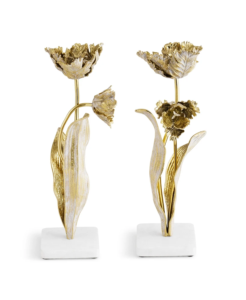 Michael Aram Tulip Candleholders, Set of 2