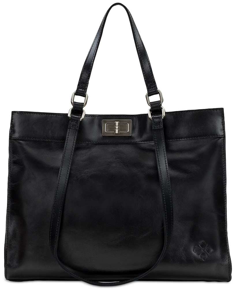 Patricia Nash Lucinda Medium Leather Tote