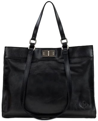 Patricia Nash Lucinda Medium Leather Tote