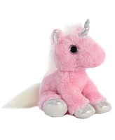 Aurora Medium Blossom Unicorn Sparkle Tales Enchanting Plush Toy Pink 12"