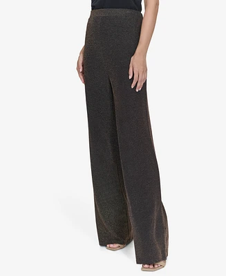 Halston Women's Pull-On Wide-Leg Pants