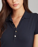 Lauren Ralph Petite Slim-Fit Polo Shirt