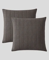 Calvin Klein Melange Flannel Sham Pair