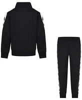 Nike Little Boys Dri-fit Full-Zip with Logo Taping Trim Jacket & Pants, 2-Piece Set