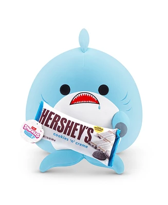 Snackles Zuru Large Shark and Hershey Cookie n Cream Soft Plush Toy