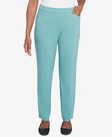 Alfred Dunner Women's Lake Victoria Pull-On Millennium Short Length Pants