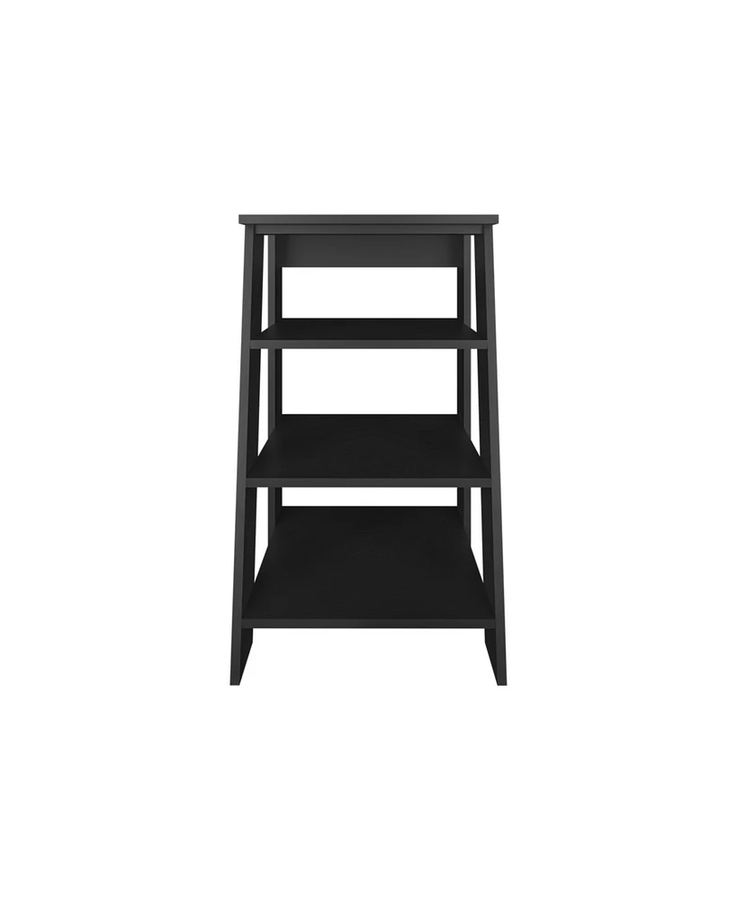 Colyn Linen Cabinet, Four Shelves, Vertical, White