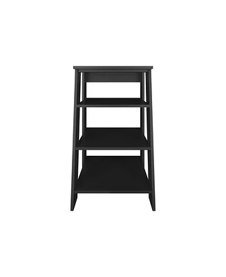 Colyn Linen Cabinet, Four Shelves, Vertical, White