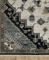 Oriental Weavers Keira KEI04 2'3"x7'6" Runner Area Rug