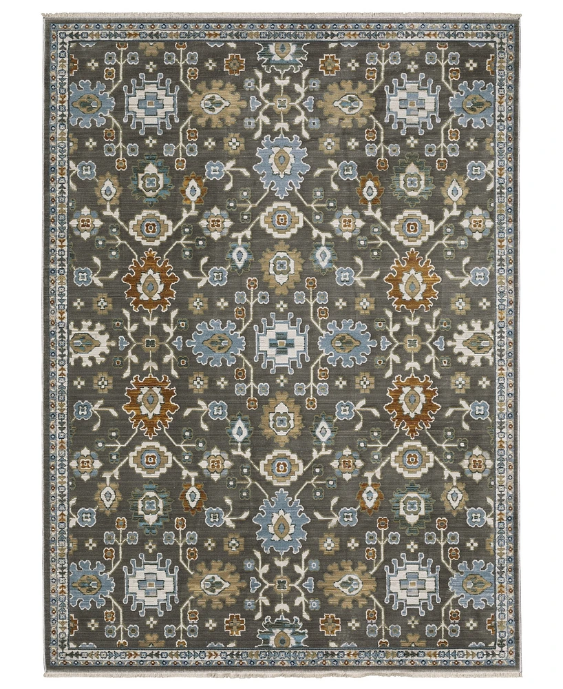 Oriental Weavers Keira KEI01 2'3"x7'6" Runner Area Rug