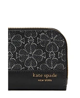 Kate Spade New York Women's Spade Flower Slim Bifold Wallet