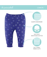 The Peanutshell Baby Pants, 5-Pack, Elephant Brights