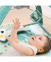 The Peanutshell Dino 7-in-1 Activity Play Gym & Play Mat for Baby