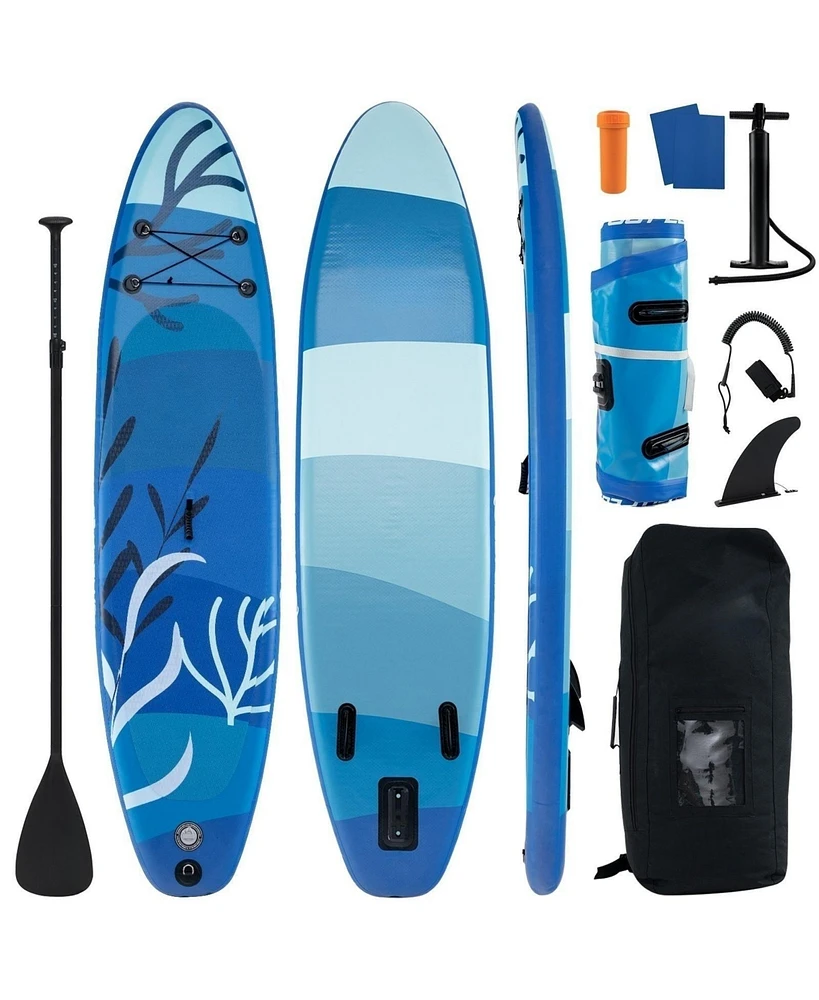 Hongge Inflatable Stand Up Paddle Board Sup Board with Premium Sup Accessories