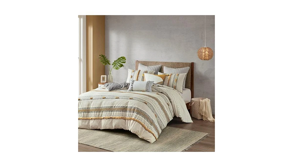 Streamdale Furniture 3 Piece Cotton Duvet Cover Set