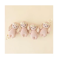 cuddle+kind cuddle+kind Unisex Baby bunny rose (flower crown) - Baby