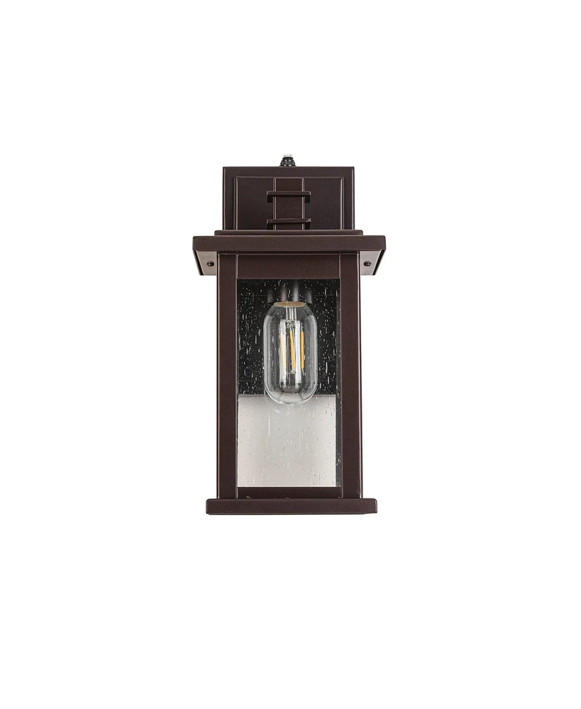 Flynama Wall Sconces 1-Light 12.25-in H Oil-Rubbed Bronze Dark Sky Outdoor Wall Light