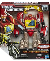 Transformers Autobot Blaster with Steeljaw Voyager Class Generations Fall of Cybertron