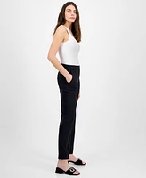 Anne Klein Women's Mid Rise Pull-On Pants