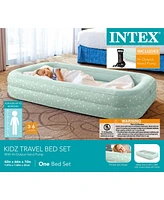 Intex Kids Travel Inflatable Air Mattress with Raised Sides & Hand Pump ( Pack