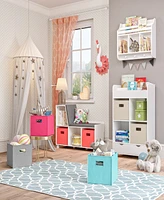 RiverRidge Home Book Nook Collection Kids Storage Bench with Cubbies