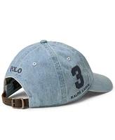 Polo Ralph Lauren Men's Big Pony Denim Ball Cap