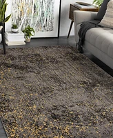 Closeout! Lr Home Frenzy Speckled Abstract Embers 7'6" x 9'6" Area Rug