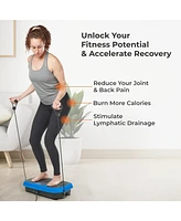 Lifepro Vibration Plate with Magnetic Acupoints – Full Body Workout & Lymphatic Drainage Machine