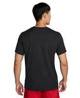 Nike Men's Sportswear Logo-Graphic Short-Sleeve Cotton T-Shirt