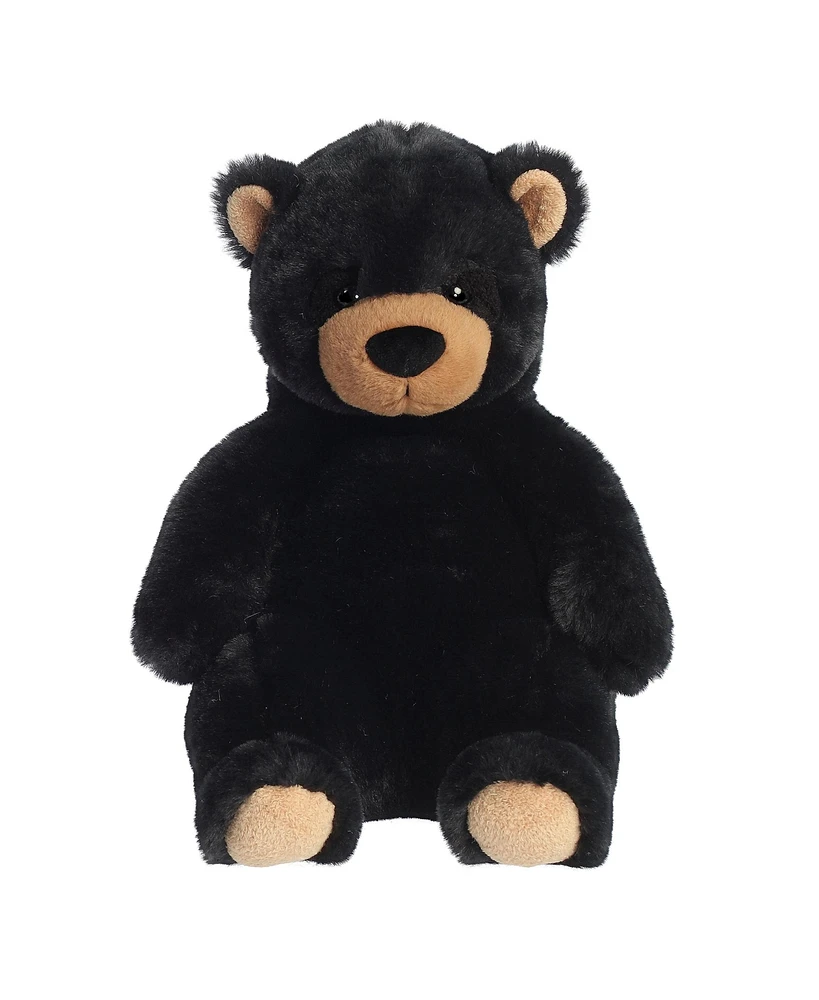 Aurora Large Da Black Bear Sluuumpy Cozy Plush Toy Black 15"