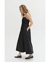 Crescent Women's Rhea Pleated Midi Dress