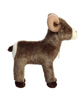 Aurora Medium Bighorn Sheep Miyoni Realistic Plush Toy Brown 11"